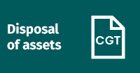 Disposal of assets